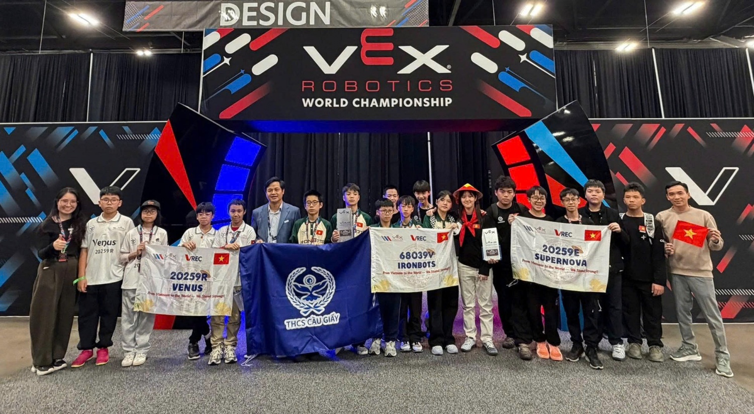 VEX World Championship 2026: Dấu ấn Việt Nam tại sân chơi robotics thế giới