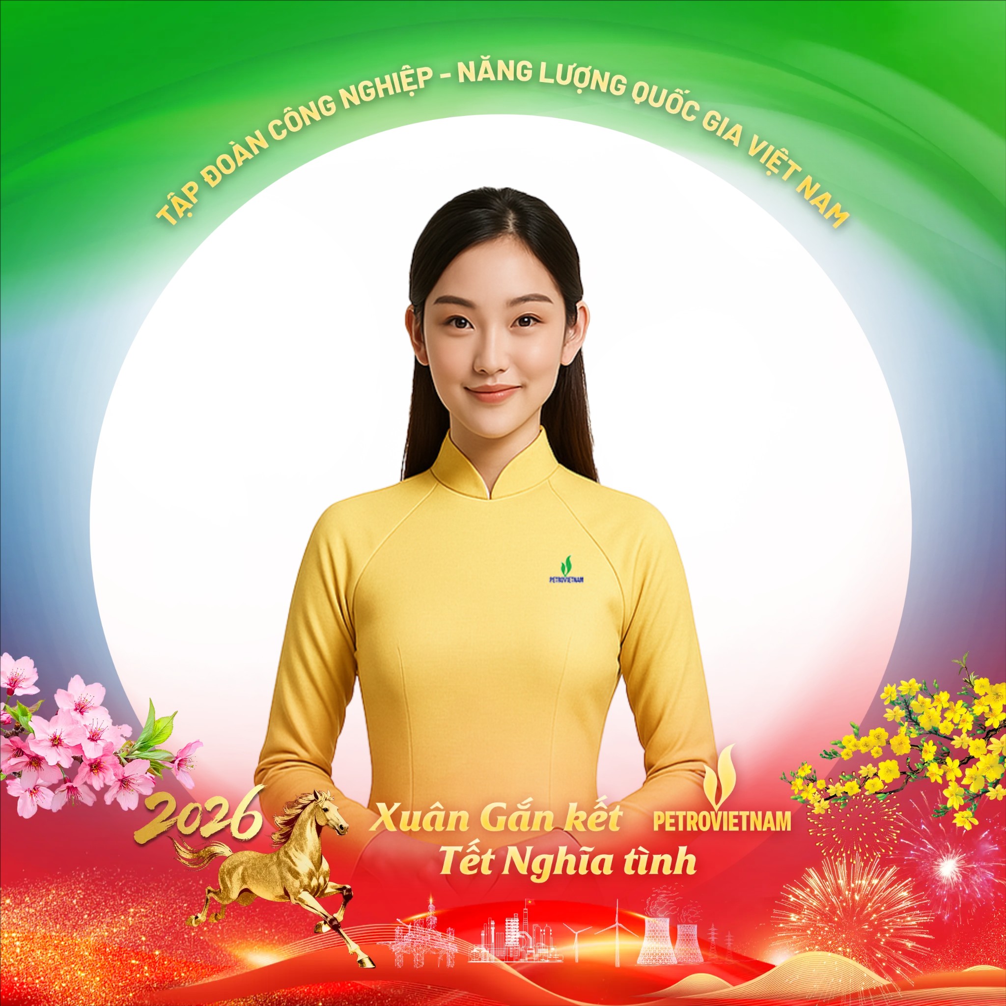 Thay khung AVATAR Chào xuân Bính Ngọ 2026