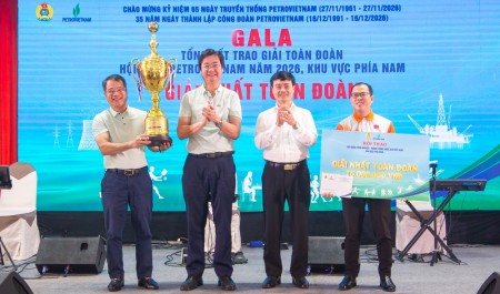 Dấu ấn rực rỡ tại Hội thao PETROVIETNAM 2026 khu vực phía Nam: Lan tỏa tinh thần 