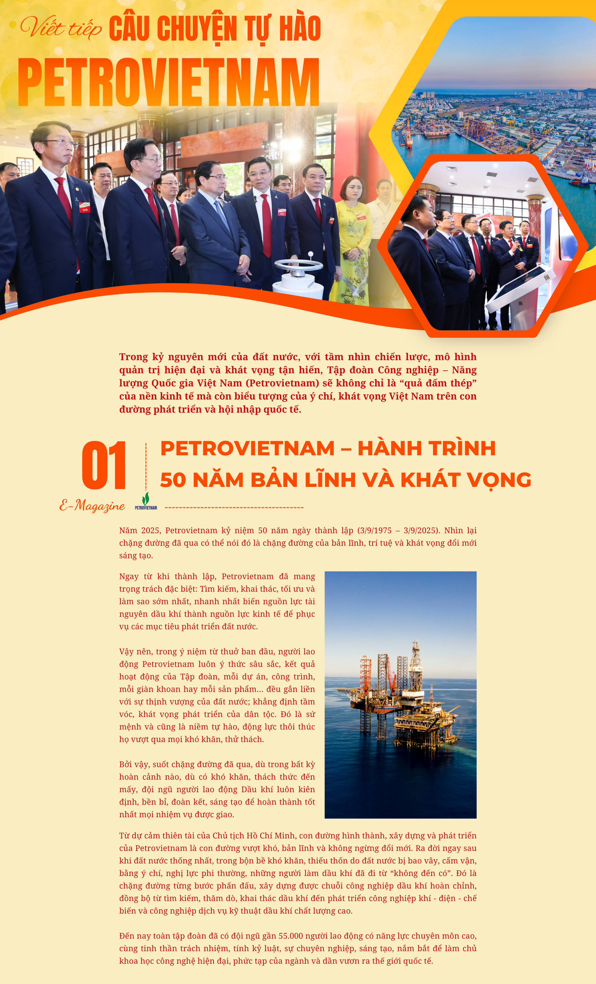 Viết tiếp câu chuyện tự hào Petrovietnam