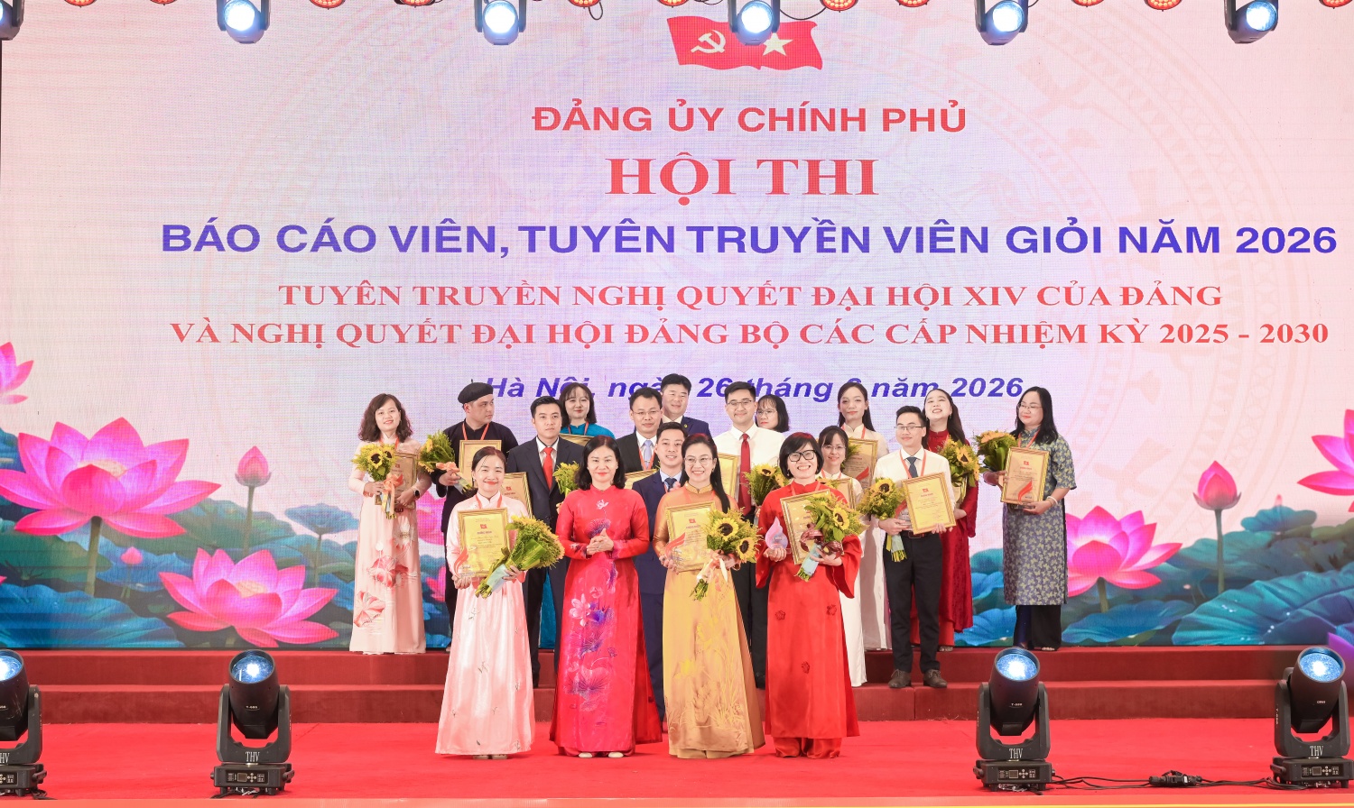 Petrovietnam đạt giải Nhì Hội thi Báo cáo viên, Tuyên truyền viên giỏi trong Đảng bộ Chính phủ năm 2026