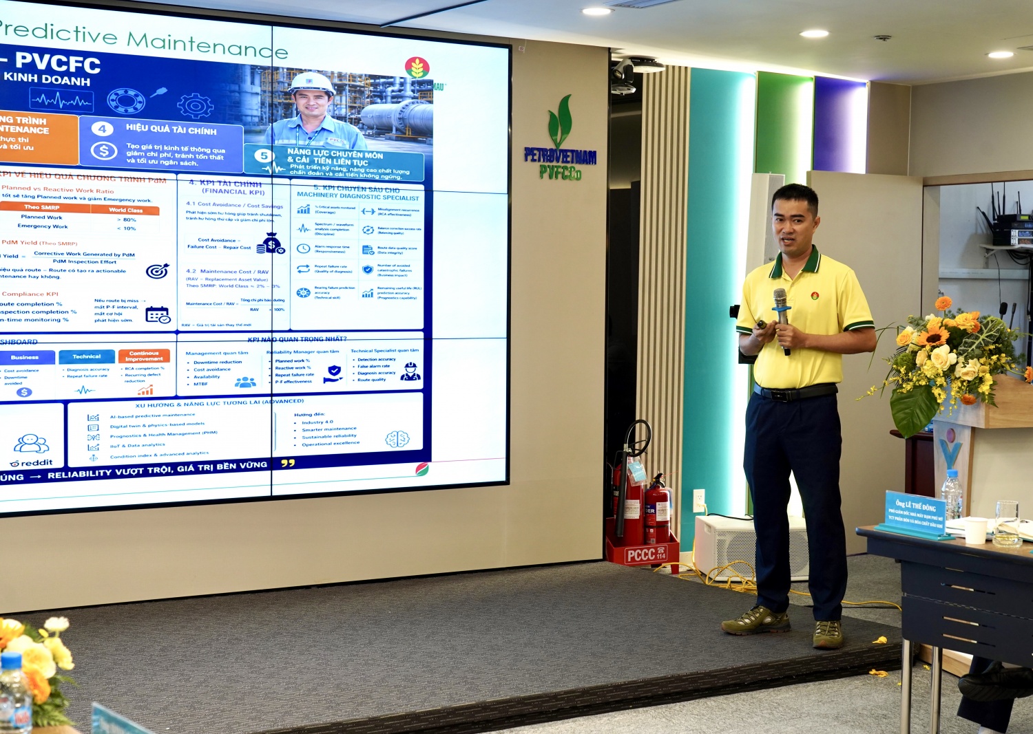 Petrovietnam nâng cao hiệu quả quản trị thiết bị trong lĩnh vực công nghiệp khí và lọc hóa dầu