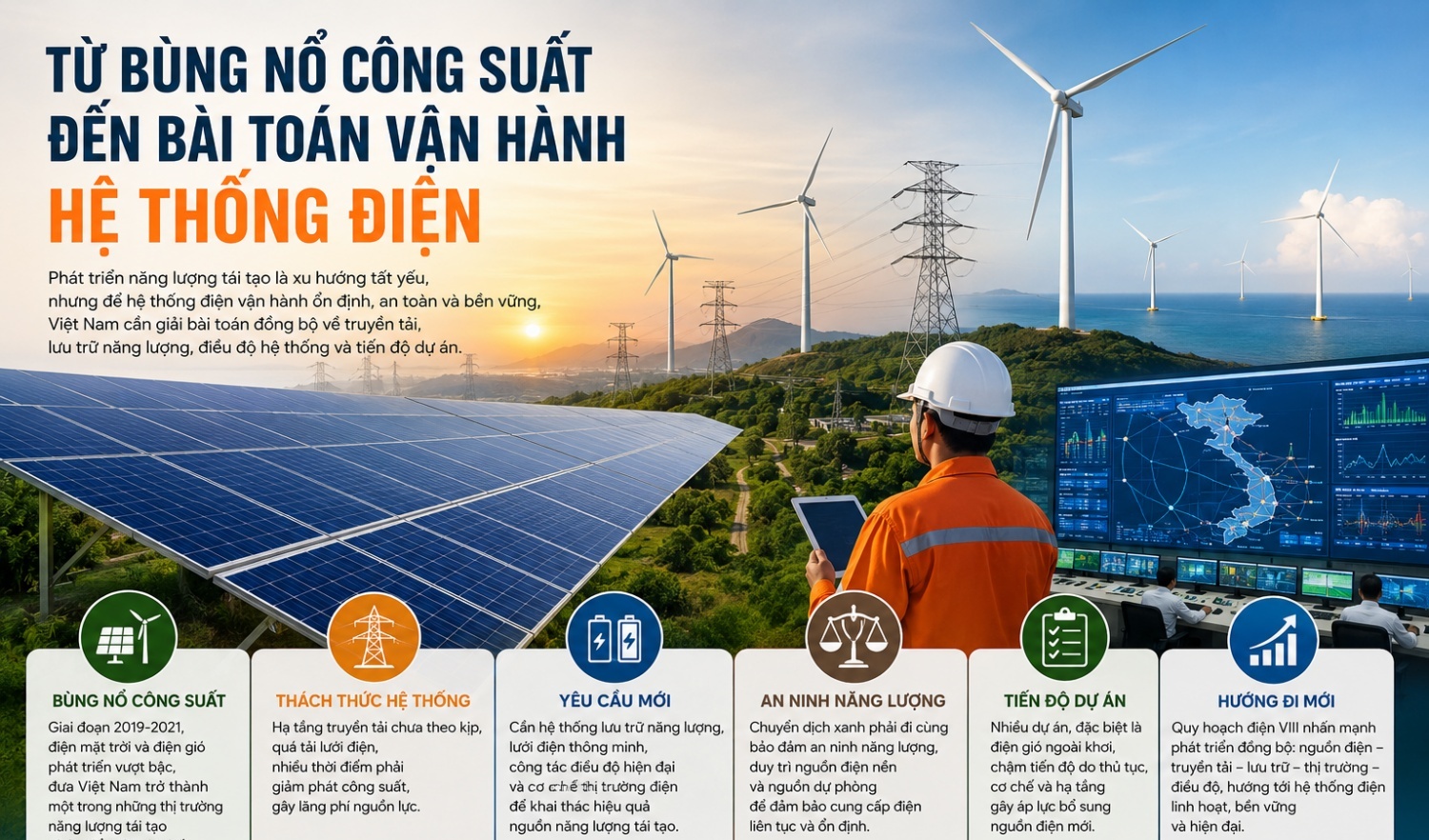 Bài 2: Từ bùng nổ công suất đến bài toán vận hành hệ thống điện