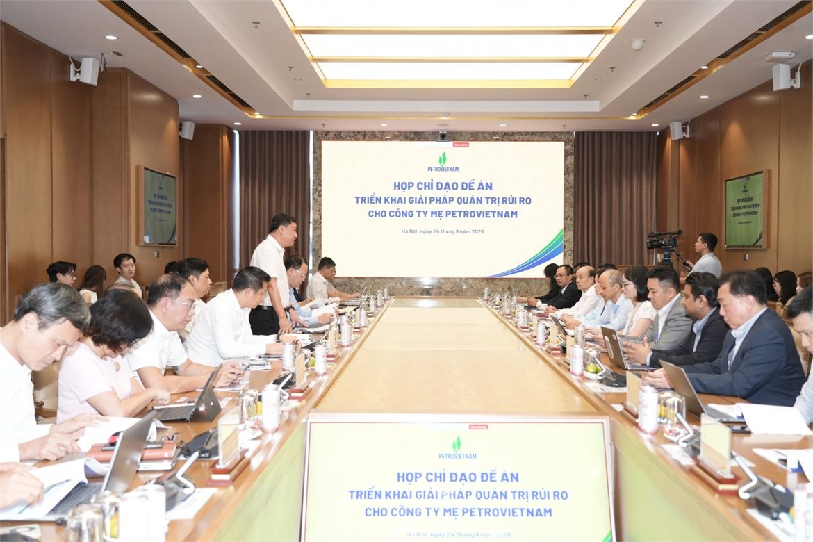 PETROVIETNAM khởi động Đề án triển khai giải pháp quản trị rủi ro