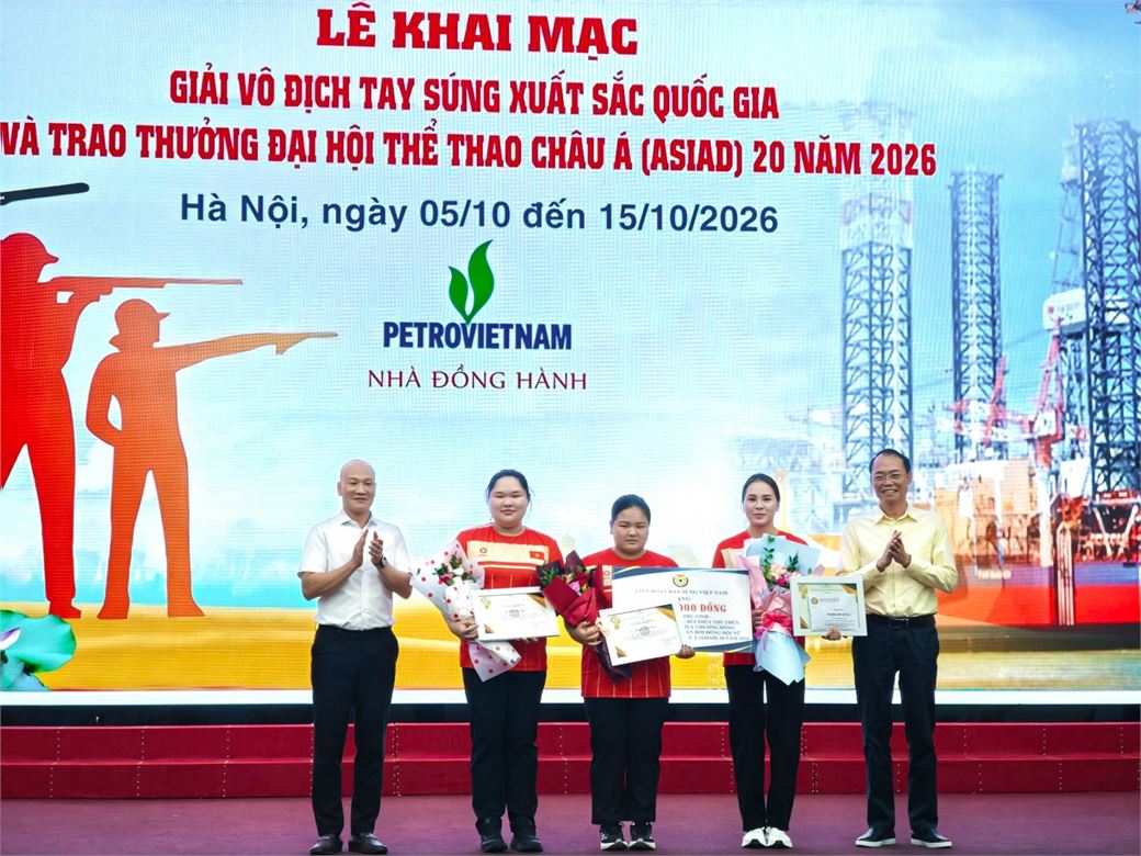 PETROVIETNAM đồng hành cùng Giải vô địch Tay súng xuất sắc quốc gia năm 2026
