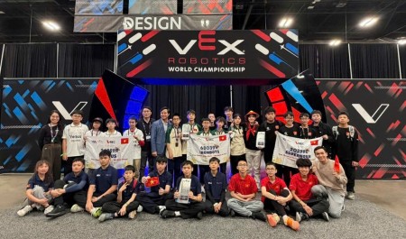 Từ phòng STEM đến đấu trường robotics thế giới 