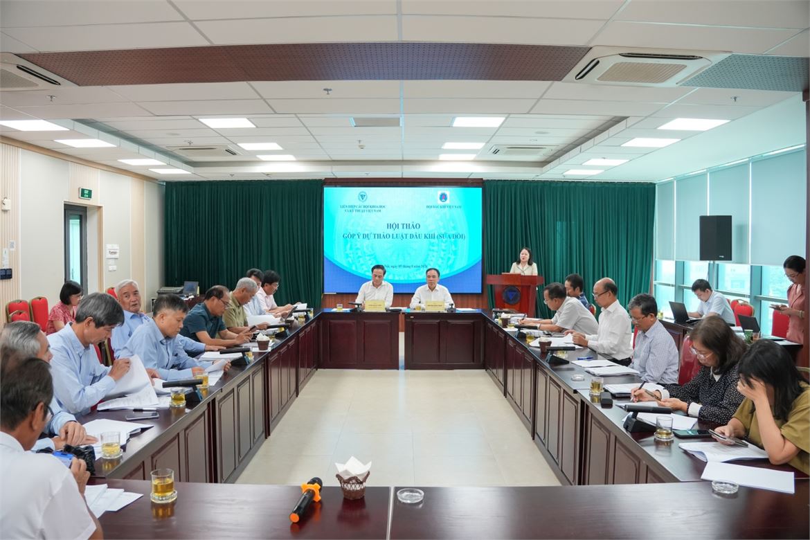 Hoàn thiện Luật Dầu khí để tạo đột phá về thể chế và nâng cao năng lực cạnh tranh