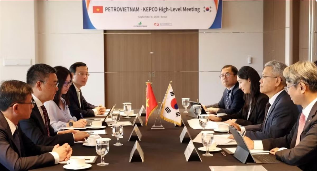 Petrovietnam và KEPCO tăng tốc thúc đẩy hợp tác nghiên cứu phát triển điện hạt nhân