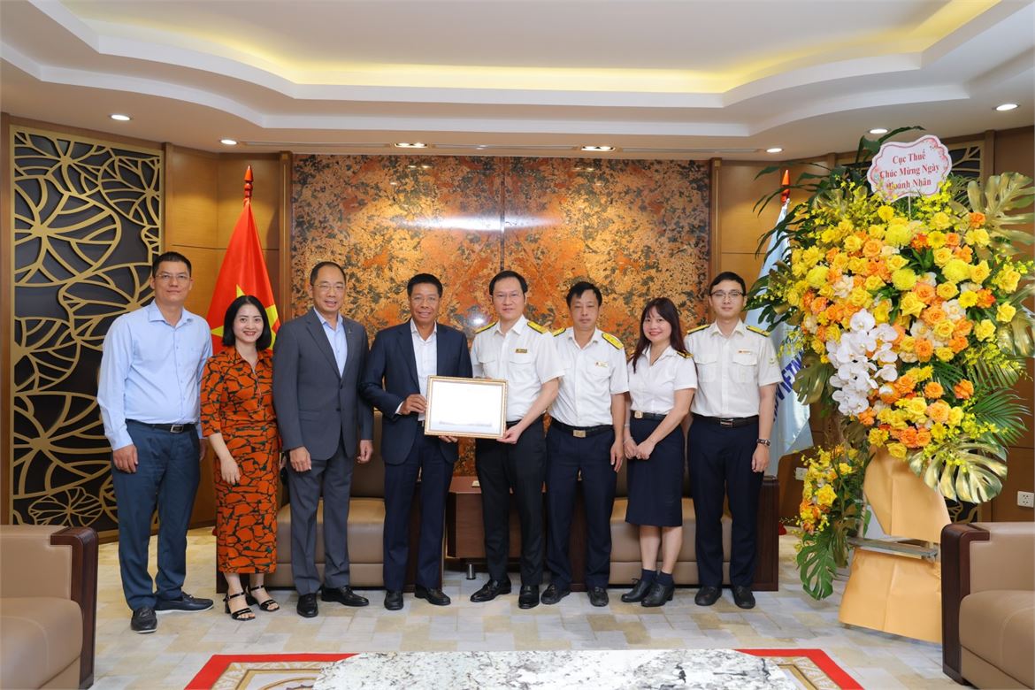 PETROVIETNAM nhận Giấy khen về tuân thủ chính sách, pháp luật thuế năm 2025