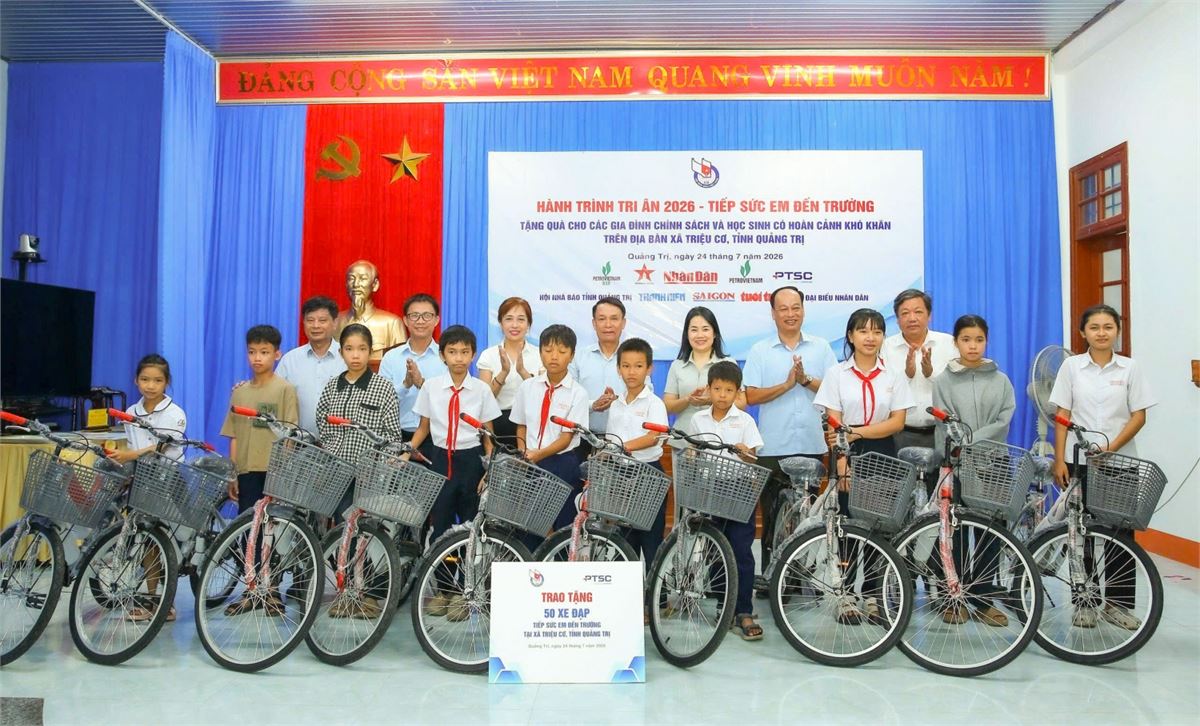 Petrovietnam đồng hành cùng Hội Nhà báo Việt Nam tri ân “vùng đất lửa” Quảng Trị