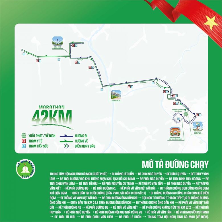 Cà Mau Marathon 2026 - Cúp PETROVIETNAM: 5 cự ly, 5 cách khám phá miền đất cực Nam Tổ quốc