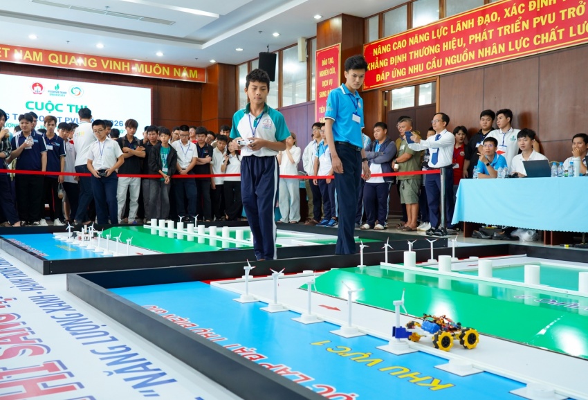 STEM Innovation Petrovietnam: Khơi nguồn đam mê khoa học đỉnh cao tại Sáng tạo Robot PVU 2026