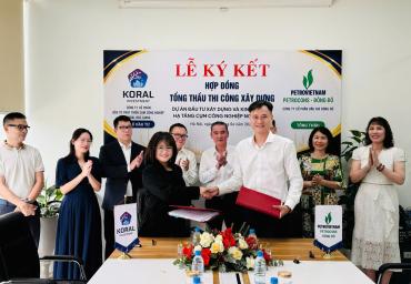 Petrocons Đông Đô: Ký kết Hợp đồng Tổng thầu thi công xây dựng