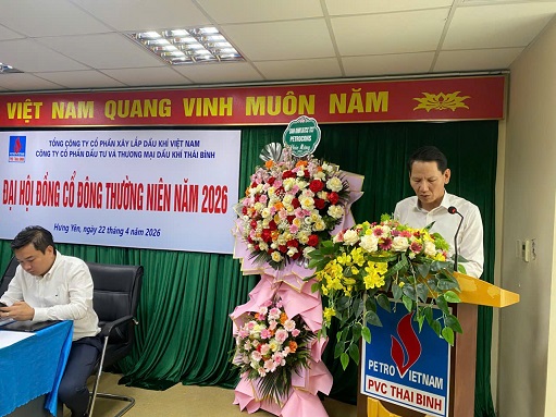 PVC Thái Bình tổ chức thành công Đại hội đồng cổ đông thường niên năm 2026