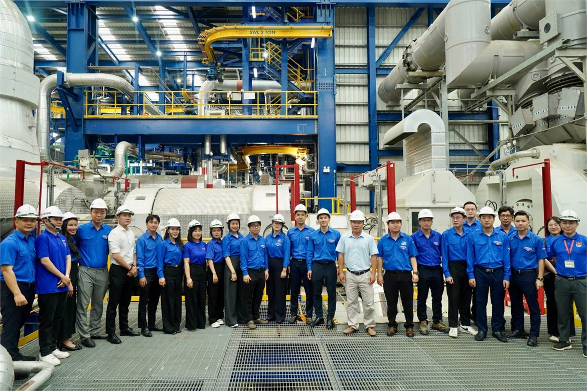 Tuổi trẻ PETROVIETNAM kết nối chuỗi giá trị khí - điện qua hành trình trải nghiệm thực tế