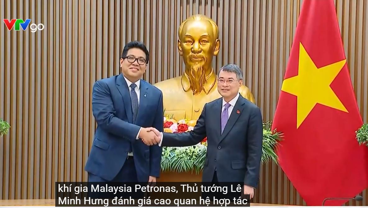 Thủ tướng Lê Minh Hưng tiếp Chủ tịch kiêm Tổng Giám đốc PETRONAS