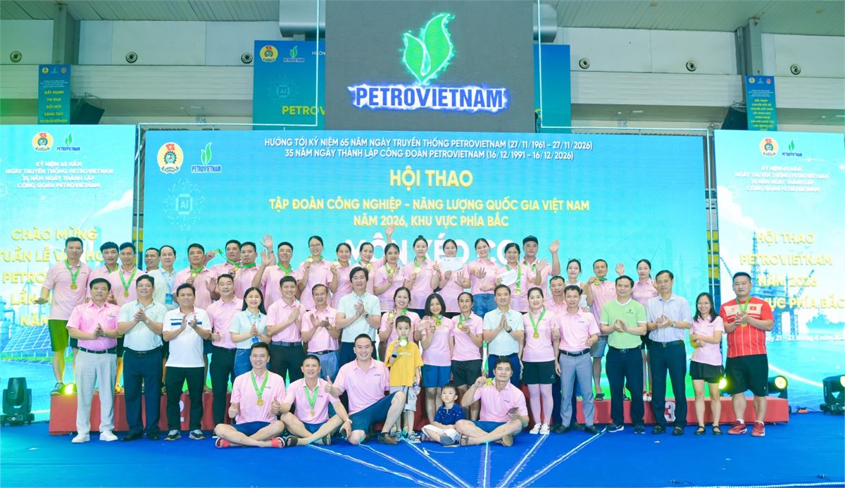 Hội thao PETROVIETNAM 2026: Những cảm xúc đọng lại sau mỗi cuộc tranh tài