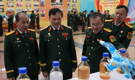 Dấu ấn Petrovietnam trong không gian trưng bày tại Đại hội đại biểu Hội CCB Việt Nam lần thứ VIII