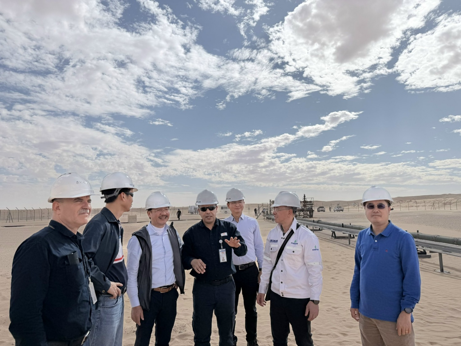 Đoàn công tác Petrovietnam làm việc tại dự án khai thác mỏ Bir Seba Lô 433a và 416b, Algeria