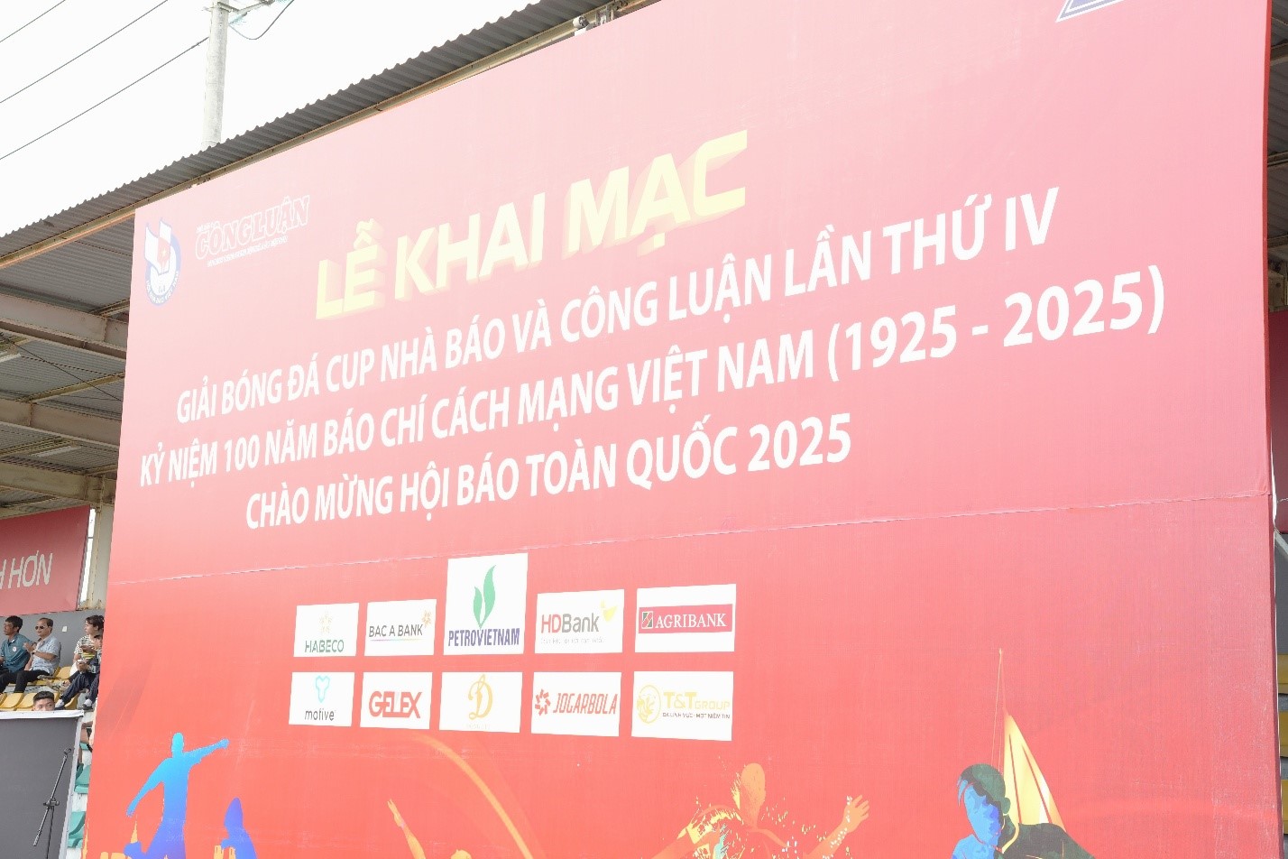Petrovietnam đồng hành cùng Giải bóng đá Cúp Nhà báo & Công luận lần thứ IV năm 2025