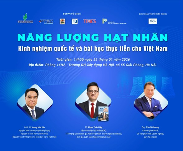 Giới thiệu sách Năng lượng hạt nhân – Vì sao Tọa đàm “Năng lượng hạt nhân: Kinh nghiệm quốc tế và bài học thực tiễn cho Việt Nam”