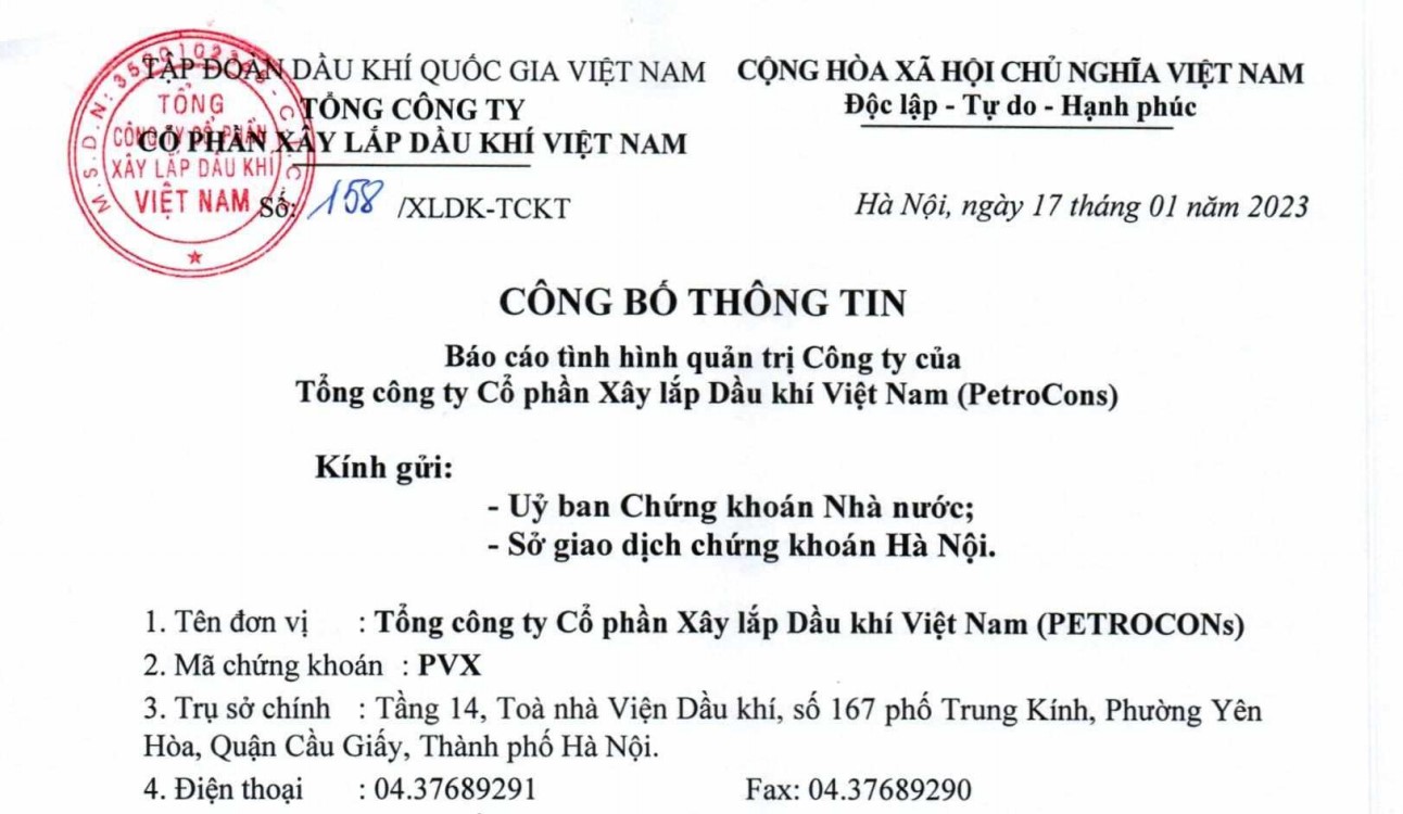 Công bố giải trình Báo cáo tài chính Công ty Mẹ và Báo cáo tài chính ...