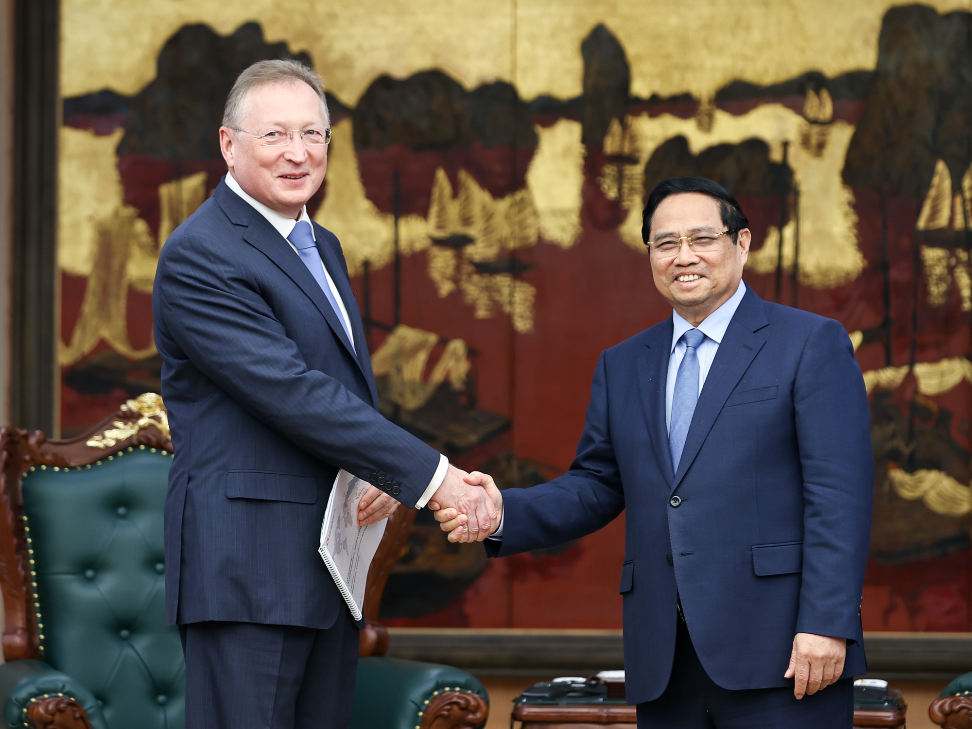 Tập đoàn dầu khí Zarubezhnef (Nga) muốn xây dựng trung tâm năng lượng tại Việt Nam