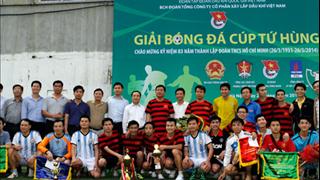Đoàn Thanh niên PVC tổ chức giải bóng đá 