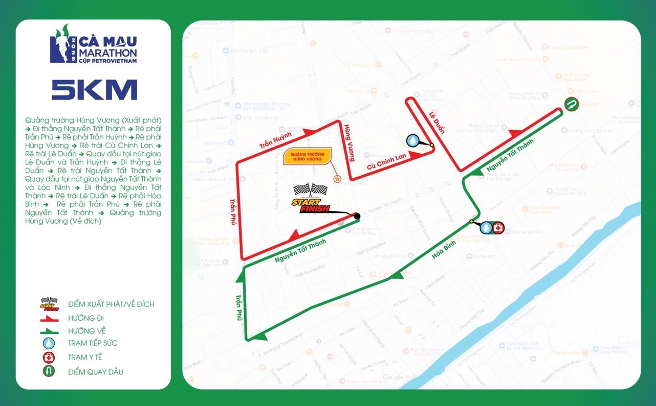 Sẵn sàng công tác y tế cho giải Marathon Cà Mau 2025 - Cúp Petrovietnam