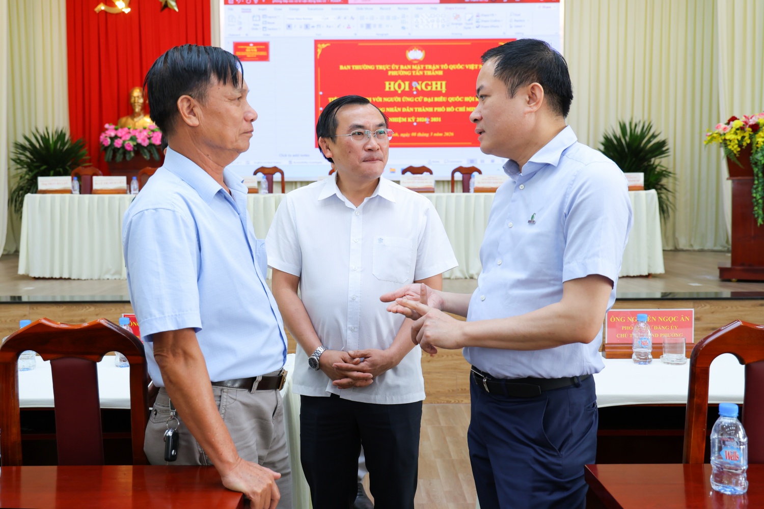 Cử tri phường Tân Thành ghi nhận những đóng góp an sinh xã hội của Petrovietnam