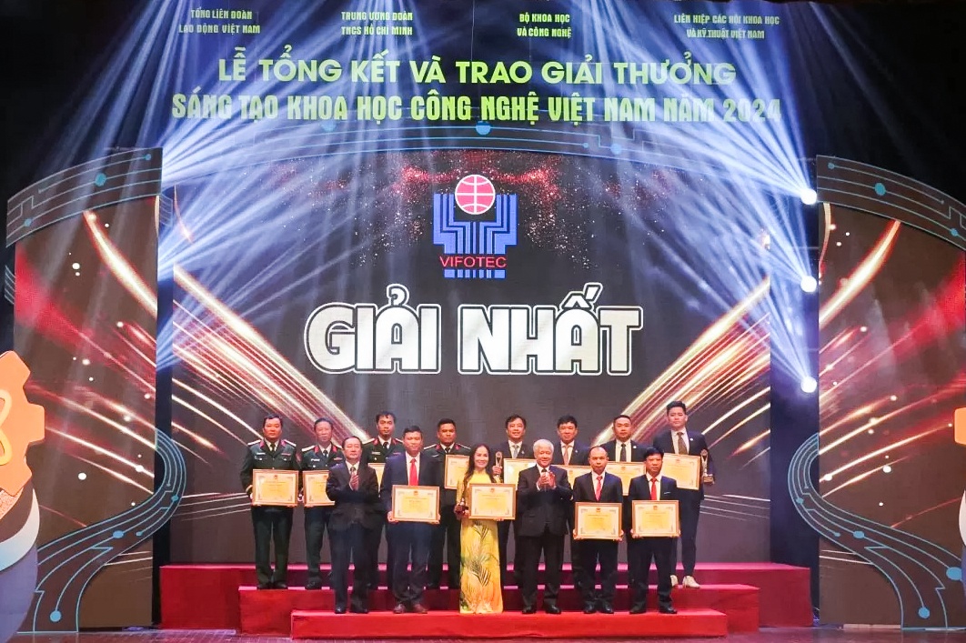 Công trình của Petrovietnam đạt giải Nhất VIFOTEC năm 2024
