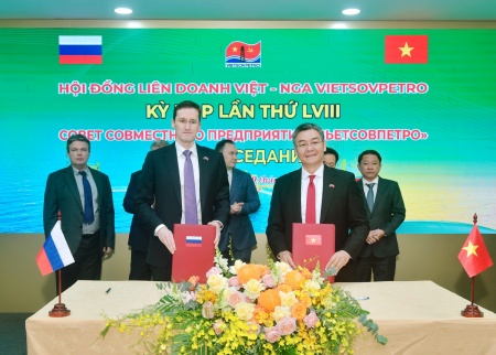 Kỳ họp 58 Hội đồng Liên doanh Việt - Nga Vietsovpetro: Ghi dấu bước tiến 2025, mở rộng tầm nhìn đến 2050