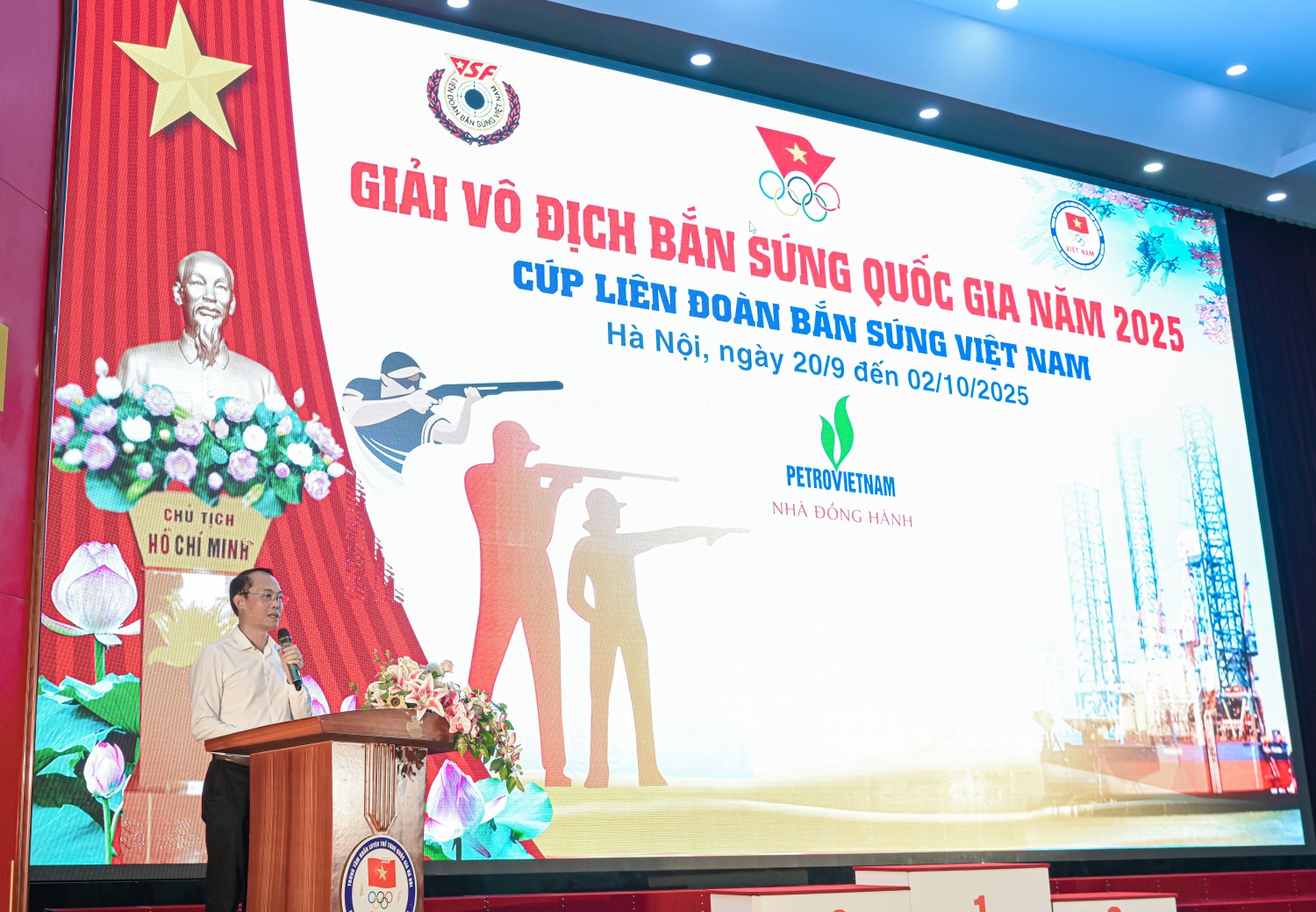Petrovietnam đồng hành cùng Giải Vô địch Bắn súng quốc gia 2025
