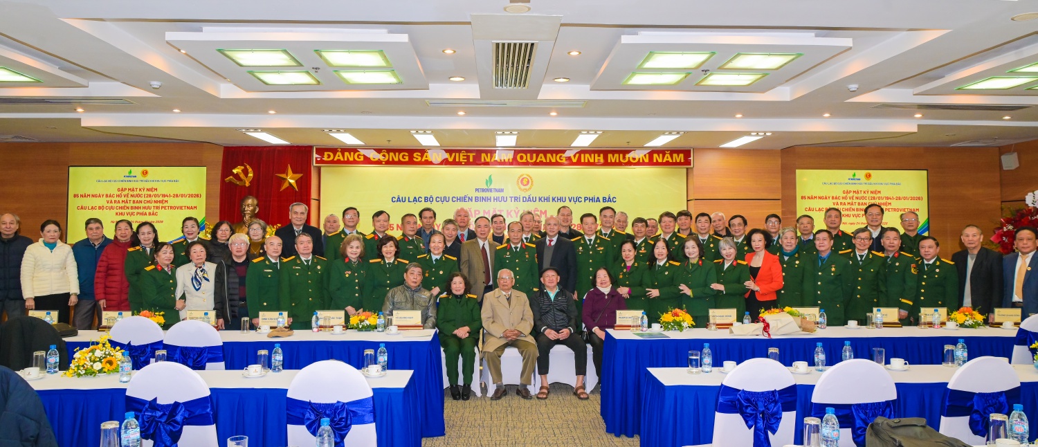 Câu lạc bộ Cựu chiến binh hưu trí Petrovietnam khu vực phía Bắc: Mái nhà chung nghĩa tình đồng đội