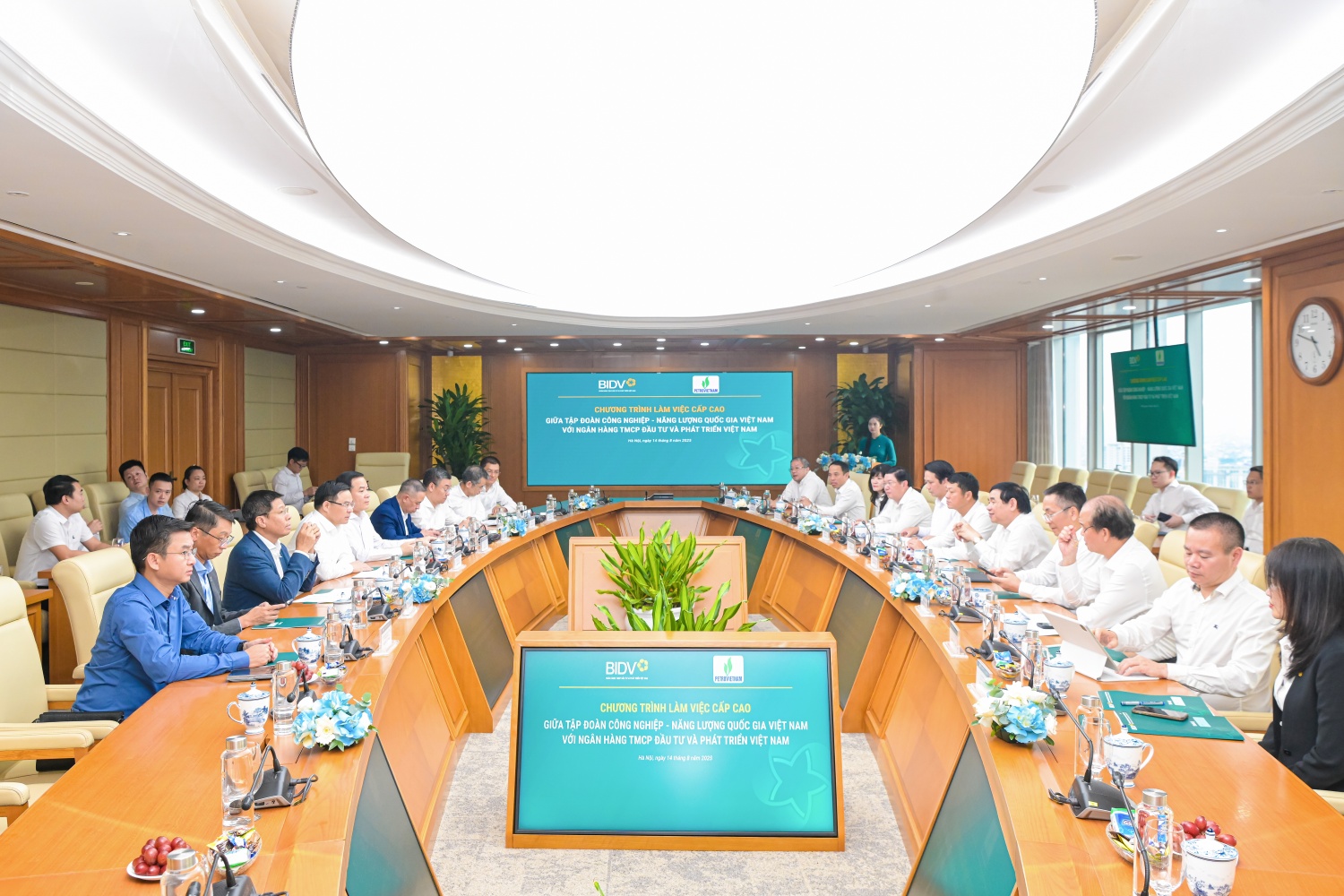 Petrovietnam thúc đẩy hợp tác với Ngân hàng BIDV
