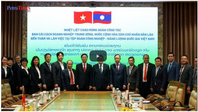 [VIDEO] Petrovietnam đón Đoàn công tác Ban Cải cách Doanh nghiệp Trung ương Lào đến thăm và làm việc