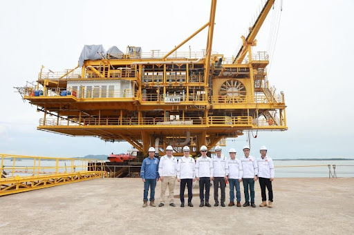 PVC-MS Hoàn Thành Và Bàn Giao Đi Biển 4 Khối Thượng Tầng Siêu Dự Án Khí Lô B